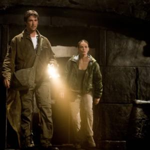 Still of Gabrielle Anwar and Noah Wyle in The Librarian Return to King Solomons Mines 2006
