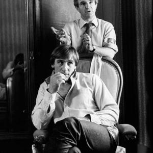 Still of Franois Truffaut Fanny Ardant and Grard Depardieu in La femme dagrave cocircteacute 1981