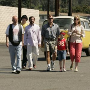 Still of Alan Arkin, Toni Collette, Greg Kinnear, Steve Carell, Paul Dano and Abigail Breslin in Little Miss Sunshine (2006)