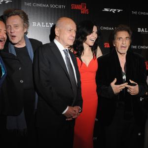 Al Pacino, Alan Arkin, Julianna Margulies, Christopher Walken, Fisher Stevens and Addison Timlin at event of Stand Up Guys (2012)