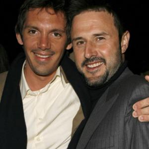 David Arquette and Lukas Haas at event of The Tripper 2006