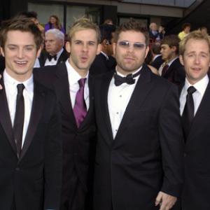 Sean Astin, Elijah Wood, Billy Boyd and Dominic Monaghan