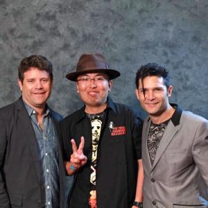 Sean Astin (left) is mostly known as Mikey in the blockbuster movie ''The Goonies (1985).'' Ryota Nakanishi (Center) is the Corman Award Winner (horror film Mô-sîn-á) and Professional Film Editor for the Japanese blockbuster, bestseller movie ''The Rakugo movie (2013).'' And Corey Feldman (right) is mostly known as Teddy Duchamp in the blockbuster movie ''Stand by Me (1986).''