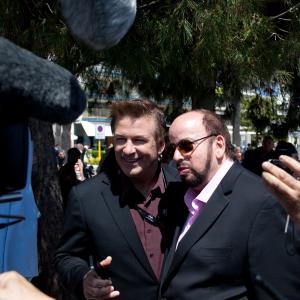 Still of Alec Baldwin and James Toback in Seduced and Abandoned 2013