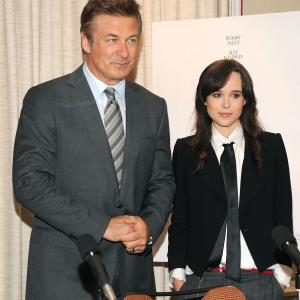 Alec Baldwin and Ellen Page at event of I Roma su meile (2012)