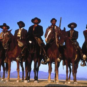 Still of Stephen Baldwin, Tommy 'Tiny' Lister, Tone Loc, Mario Van Peebles, Big Daddy Kane and Charles Lane in Posse (1993)