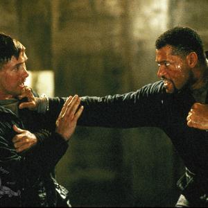 Still of Stephen Baldwin and Laurence Fishburne in Fled 1996