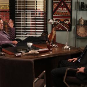 Still of William Baldwin and Peter Krause in Parenthood (2010)