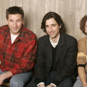 William Baldwin Noah Baumbach and Jesse Eisenberg at event of The Squid and the Whale 2005