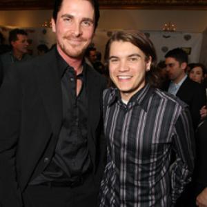 Christian Bale and Emile Hirsch