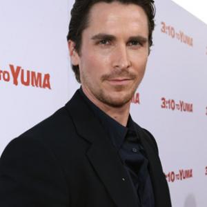 Christian Bale at event of Traukinys i Juma (2007)