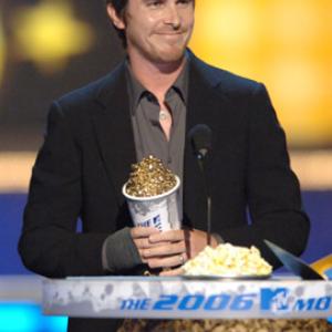 Christian Bale at event of 2006 MTV Movie Awards 2006