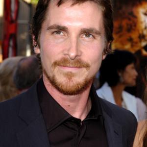 Christian Bale at event of Betmenas Pradzia 2005