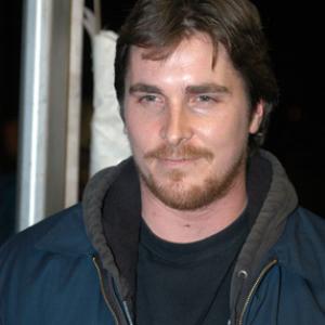 Christian Bale at event of The Machinist 2004