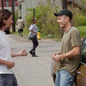 Still of Christian Bale and Casey Affleck in Out of the Furnace (2013)