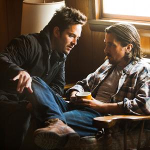 Christian Bale and Scott Cooper in Out of the Furnace (2013)