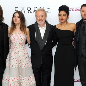 Christian Bale, Ridley Scott, Joel Edgerton, Golshifteh Farahani, María Valverde