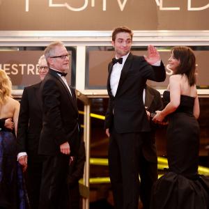 Juliette Binoche Thierry Frmaux and Robert Pattinson at event of Kosmopolis 2012