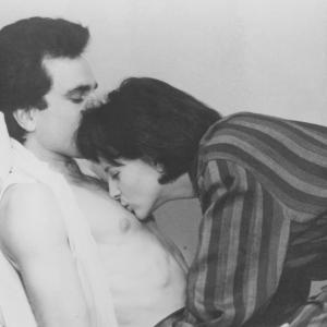Still of Juliette Binoche and Daniel Day-Lewis in The Unbearable Lightness of Being (1988)