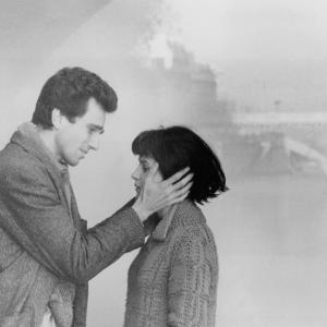 Still of Juliette Binoche and Daniel DayLewis in The Unbearable Lightness of Being 1988