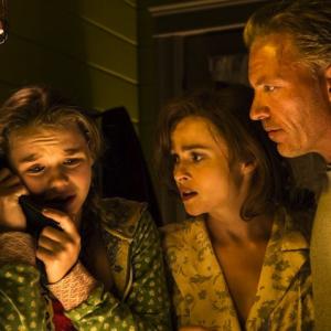 Still of Helena Bonham Carter Callum Keith Rennie and Niamh Wilson in The Young and Prodigious TS Spivet 2013