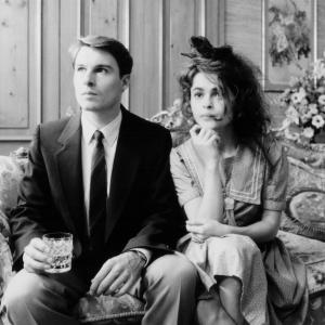Still of Helena Bonham Carter and Jesse Birdsall in Getting It Right 1989