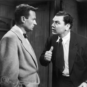 Still of Ernest Borgnine and Joe Mantell in Marty 1955