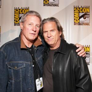 Bruce Boxleitner and Jeff Bridges at event of Tronas: Palikimas (2010)