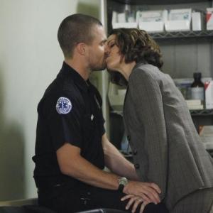 Still of Amy Brenneman and Stephen Amell in Private Practice (2007)