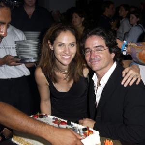 Amy Brenneman and Brad Silberling at event of Moonlight Mile 2002