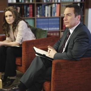 Still of Amy Brenneman and Brian Benben in Private Practice 2007