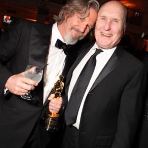 Jeff Bridges and Robert Duvall at event of The 82nd Annual Academy Awards 2010