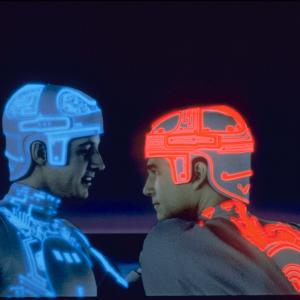 Still of Bruce Boxleitner and Jeff Bridges in TRON 1982