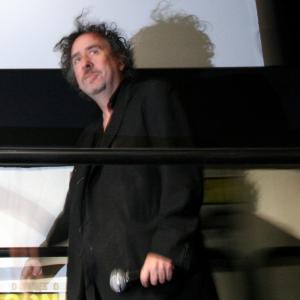 Tim Burton at event of Alisa stebuklu salyje 2010