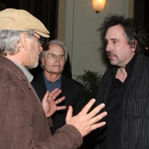 Steven Spielberg, Tim Burton and Richard D. Zanuck at event of Sweeney Todd: The Demon Barber of Fleet Street (2007)
