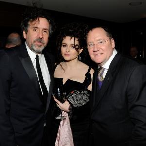 Helena Bonham Carter, Tim Burton and John Lasseter