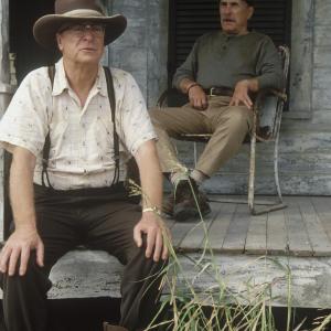 Still of Michael Caine and Robert Duvall in Secondhand Lions 2003