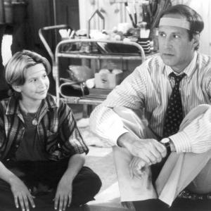 Still of Chevy Chase and Jonathan Taylor Thomas in Man of the House 1995
