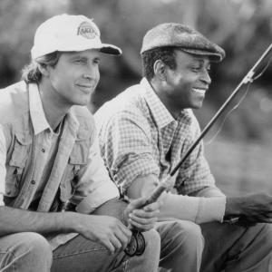 Still of Chevy Chase and Cleavon Little in Fletch Lives 1989