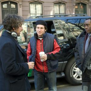 Still of Don Cheadle, Adam Sandler and Mike Binder in Reign Over Me (2007)