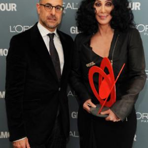Cher and Stanley Tucci
