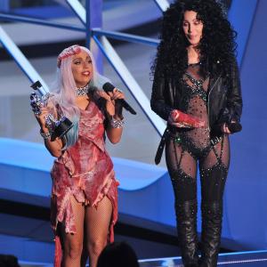 Still of Cher and Lady Gaga in MTV Video Music Awards 2010 (2010)