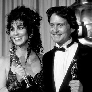 Academy Awards 60th Annual Cher Best Actress and Micahel Douglas Best Actor 1988