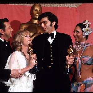 Cher, Debbie Reynolds, Marvin Hamlisch and Donald O'Connor