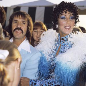 Cher and Sonny Bono circa 1970s