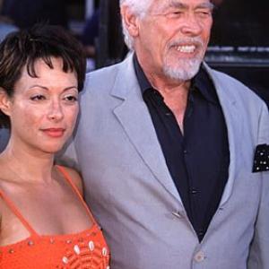 Gone in Sixty Seconds Premiere James Coburn and wife Paula June 5 2000