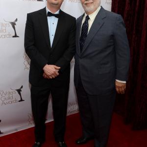 Francis Ford Coppola and Roman Coppola