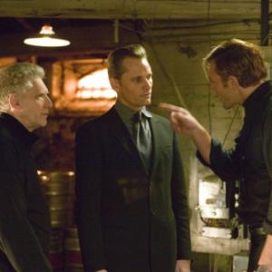 David Cronenberg, Viggo Mortensen and Vincent Cassel in Rytietiski pazadai (2007)