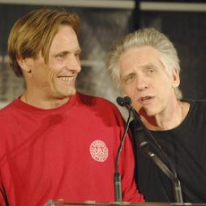 David Cronenberg and Viggo Mortensen
