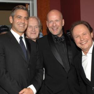 Paul Newman George Clooney Bruce Willis and Billy Crystal